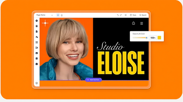 Crea tu sitio web con el Editor Wix