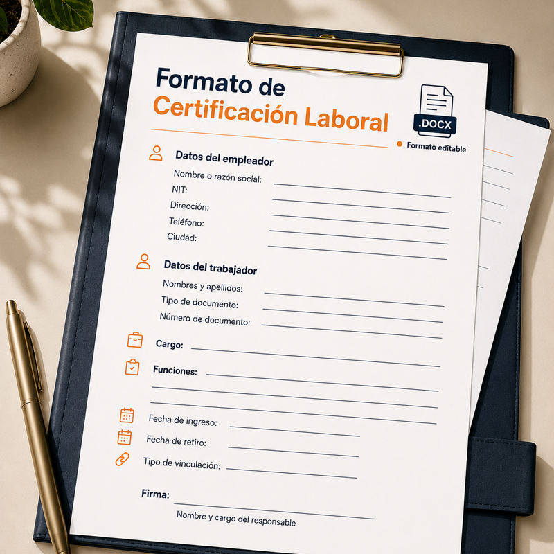 ¿Tu empleador no sabe qué certificado expedirte?